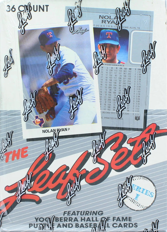 1990 Leaf Baseball Series 1 One Box