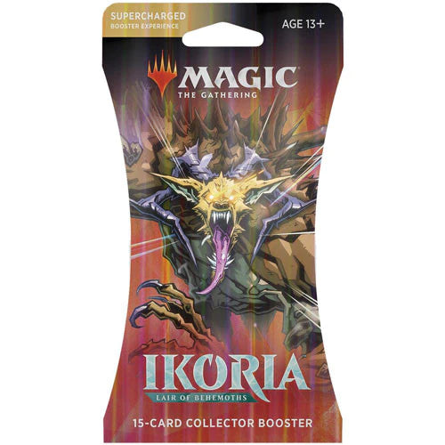 MTG Ikoria Sleeved Collector Booster Pack