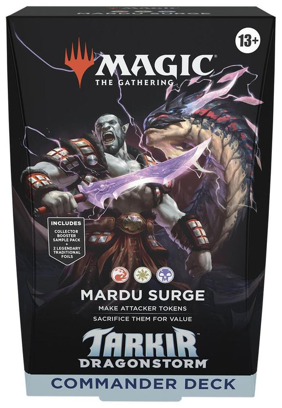 MTG: Tarkir Dragonstorm Mardu Surge Commander Deck