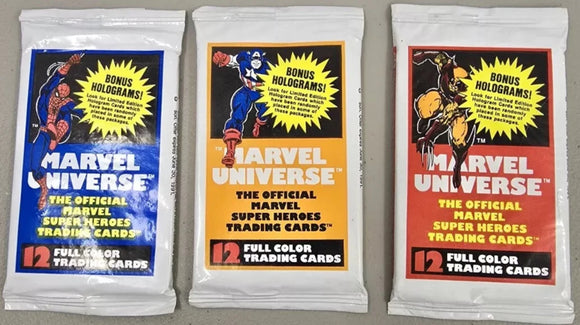 1990 Marvel Universe Series 1 Skybox/Impel Sealed Pack