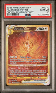 PSA 10 Full Art Arceus Vstar Secret Rare