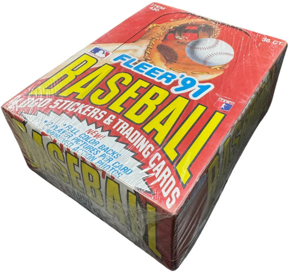 1991 Fleer Baseball Box 36