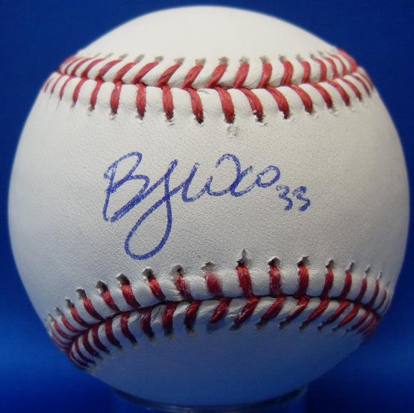 Bryan Woo Autographed Signed MLB Baseball JSA