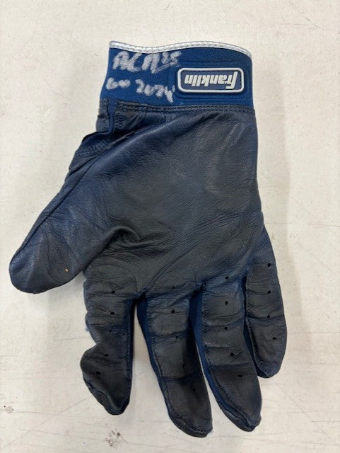 Dylan Moore Signed Game Used Batting Glove #2R (Right)