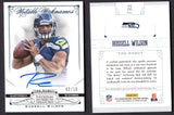 2013 Panini National Treasures Notable Nicknames #22 Russell Wilson /10