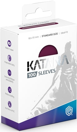 Ultimate Guard Standard Size Katana Sleeves Radiant Plum 100ct