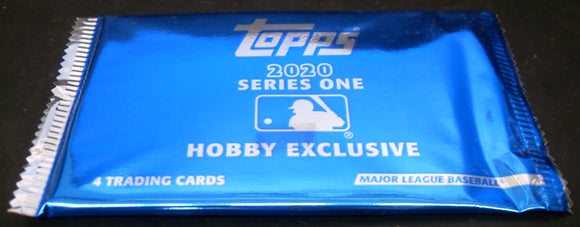 2020 Topps Series One 1 Baseball Hobby Silver Pack