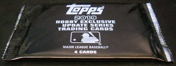 2019 Topps Update Baseball Hobby Silver Pack
