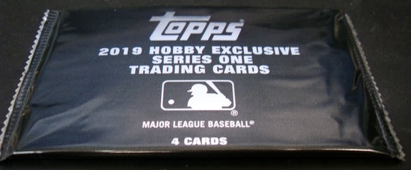 2019 Topps Series One 1 Baseball Hobby Silver Pack