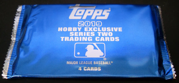 2019 Topps Series Two 2 Baseball Hobby Silver Pack