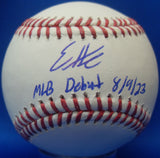 Emerson Hancock Autographed Signed with "MLB Debut 8/9/23" inscription MLB Baseball JSA