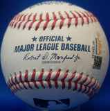 Emerson Hancock Autographed Signed with "MLB Debut 8/9/23" inscription MLB Baseball JSA