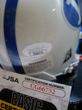 Ty Detmer Autographed BYU Cougars Mini Helmet JSA