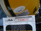 Jim Taylor Autographed Inscribed Green Bay Packers Mini Helmet JSA