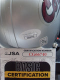 Jim Walden Autographed Inscribed Washington State Cougars Mini Helmet JSA