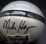 Mike Haynes Autographed Los Angeles Raiders Mini Helmet JSA