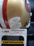 Ronnie Lott Autographed San Francisco 49ers Mini Helmet JSA