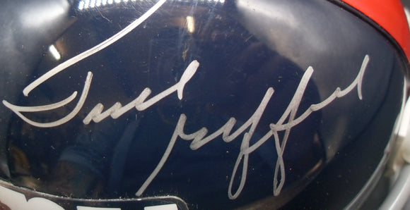 Frank Gifford Autographed New York Giants Mini Helmet JSA