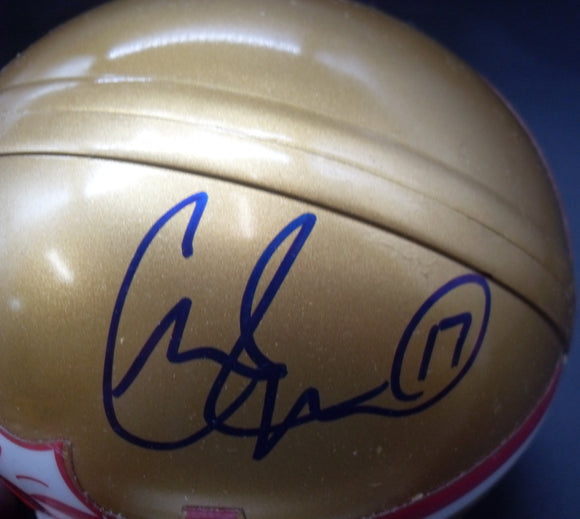 Charlie Ward Autographed Florida State Seminoles Mini Helmet JSA