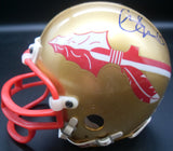 Charlie Ward Autographed Florida State Seminoles Mini Helmet JSA