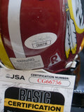 Kenny Houston Autographed Washington Redskins Mini Helmet JSA