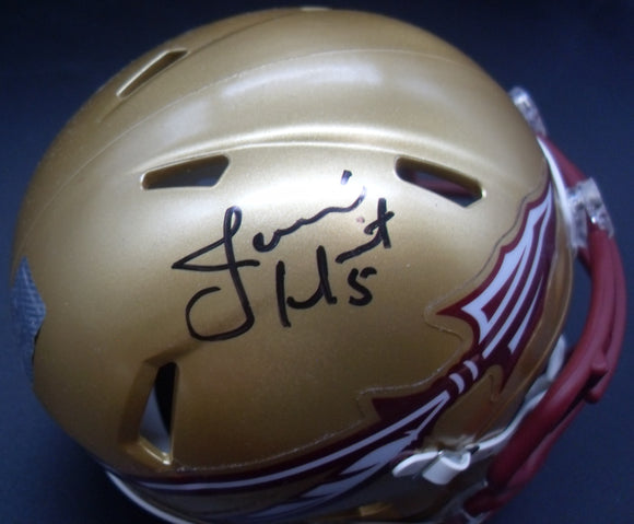 Jameis Winston Autographed Florida State Seminoles Mini Helmet JSA