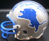 Dick "Night Train" Lane Autographed Inscribed Detroit Lions Mini Helmet JSA