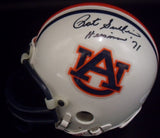 Pat Sullivan Autographed Inscribed Auburn Tigers Mini Helmet JSA