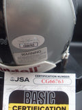 Ted Hendricks Autographed Inscribed Oakland & Los Angeles Raiders Mini Helmet