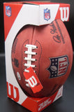 Ernest Jones IV Autographed Seattle Seahawks "The Duke" NFL Game Ball Official Full Size Authentic Football JSA