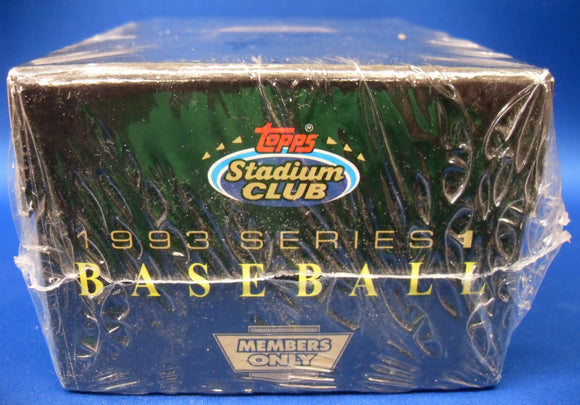 1993 Topps Stadium Club Members Only Baseball Set Series 1