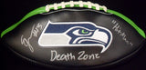 Ernest Jones IV Autographed Seattle Seahawks Logo Black Football NWSC Exclusive JSA