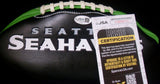 Ernest Jones IV Autographed Seattle Seahawks Logo Black Football NWSC Exclusive JSA