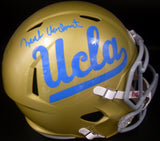 Zach Charbonnet Autographed UCLA Bruins Full Size Replica Helmet JSA