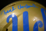 Zach Charbonnet Autographed UCLA Bruins Full Size Replica Helmet JSA