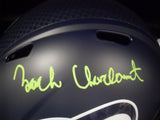 Zach Charbonnet Autographed Seattle Seahawks 2012> Full Size Replica Helmet JSA BLEMISHED