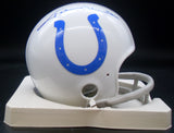Johnny Unitas Autographed Baltimore Colts Mini Helmet JSA LOA