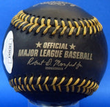 Eugenio Suarez Autographed Signed MLB Black Baseball JSA