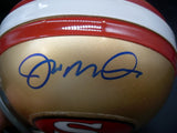 Joe Montana Autographed San Francisco 49ers Mini Helmet JSA