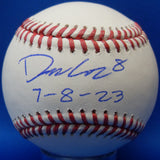 Dominic Canzone Autographed Signed Inscribed "7-8-23" MLB Baseball JSA