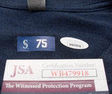 Andres Munoz Autographed Signed XL Next Level Apparel Game Issue - Game Worn T-Shirt JSA