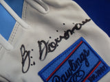 Brendan Donovan Game Used Autographed Signed Inscribed Rawlings Sky Blue-White Left Batting Glove Pair A