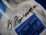 Brendan Donovan Game Used Autographed Signed Inscribed Rawlings Sky Blue-White Left Batting Glove Pair B
