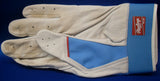 Brendan Donovan Game Used Autographed Signed Inscribed Rawlings Sky Blue-White Left Batting Glove Pair B
