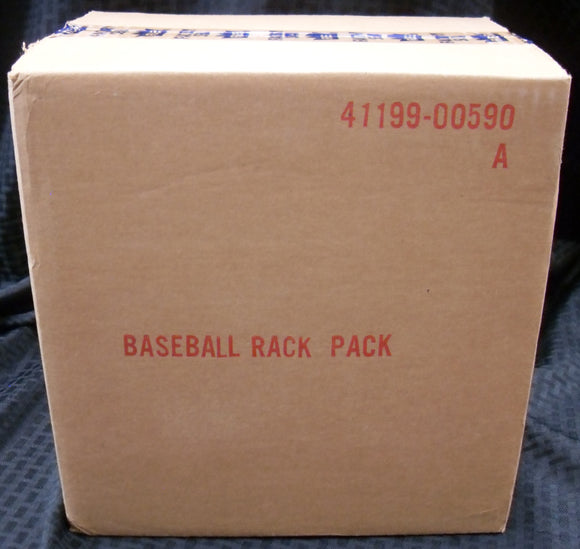 1989 Fleer Baseball Rack Pack 3 Box Factory Sealed Case