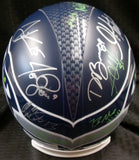 2014 Seattle Seahawks x19 Autographed Signed Inscribed Riddell Full Size Replica Helmet