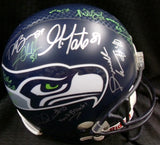 2014 Seattle Seahawks x19 Autographed Signed Inscribed Riddell Full Size Replica Helmet