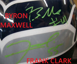 2014 Seattle Seahawks x19 Autographed Signed Inscribed Riddell Full Size Replica Helmet