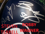 2014 Seattle Seahawks x19 Autographed Signed Inscribed Riddell Full Size Replica Helmet