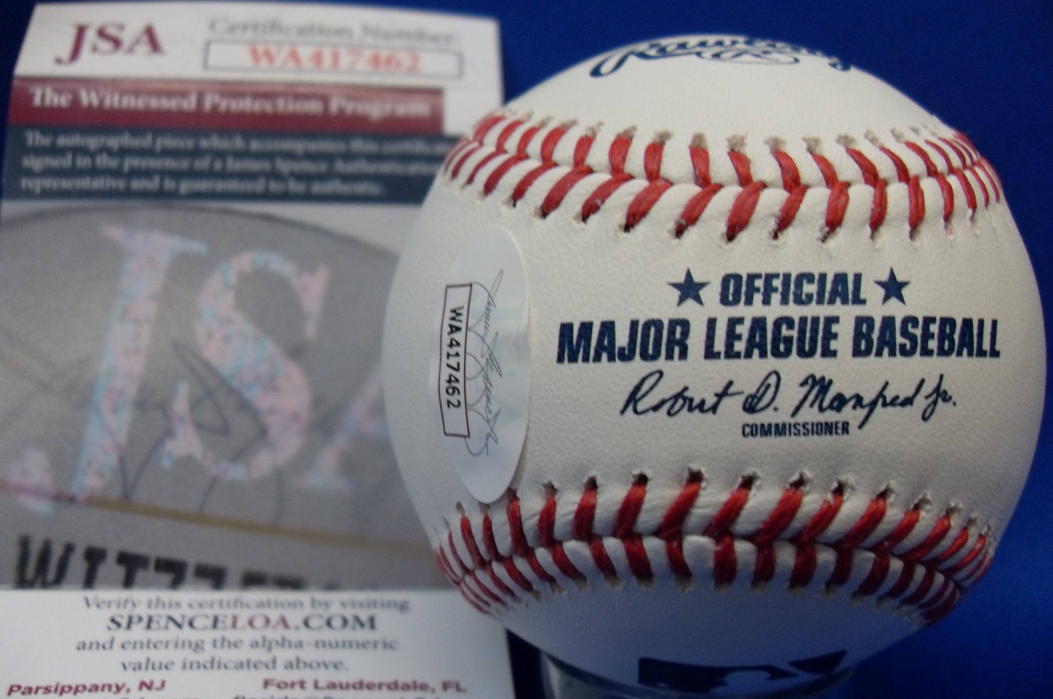 Ty France Autographed MLB Baseball JSA/COA – Northwest Sportscards